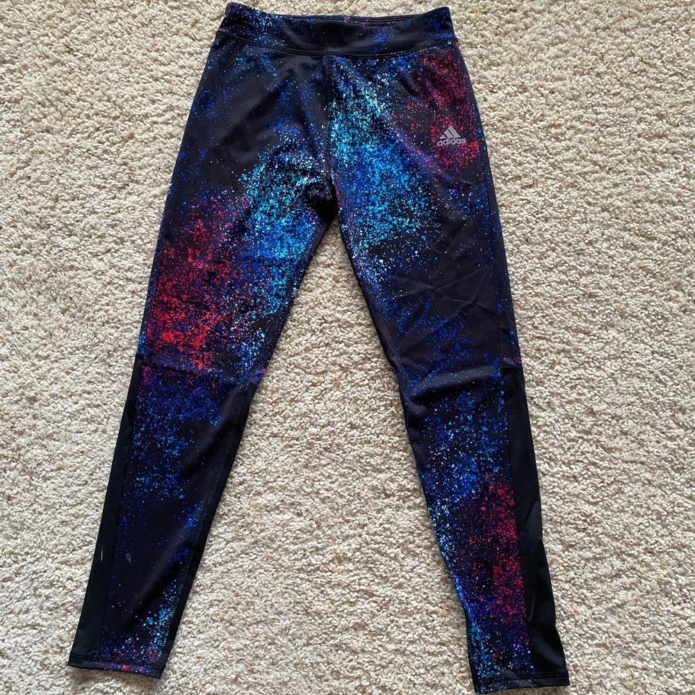 *NWOT* Adidas girls M 10/12 leggings